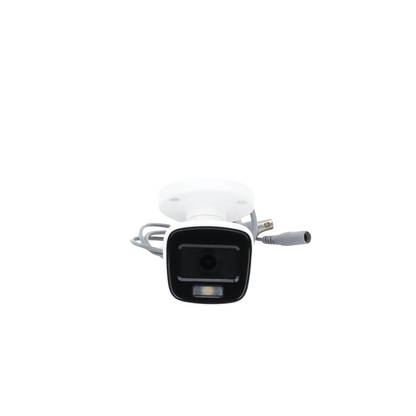 Colorvu Bala Turbohd 2 Megapixel 1080p / Imagen A Color 24/7 / Lente 2.8 Mm / Microfono Integrado / Luz Blanca 20 Mts / Ip66 / Metalica