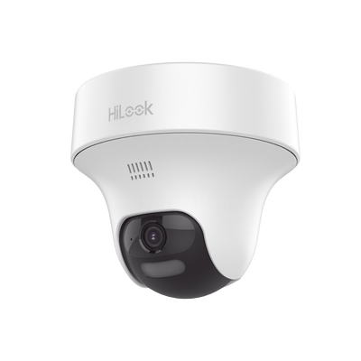 [audio Bidireccional + Dual Light + Colorvu] Pt Turbohd 3k (5 Megapíxel) / Lente 3.6 Mm / 25 Mts Ir Exir + 20 Mts Luz Blanca / Micrófono Y Bocina Integrado  / Dwdr / Uso Interior / Plástico