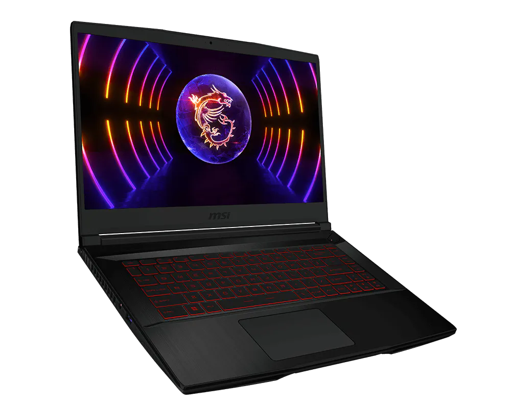 Laptop Gamer Msi Thin Gf63 12v / 15.6 Fhd 144hz / Intel Core I5 12450h Hasta 4.4 Ghz / Ddr4 8gb  / 512gb Ssd / Nvidia Rtx 4050 Gddr6 6gb / Win 11 Home / Teclado En Ingles