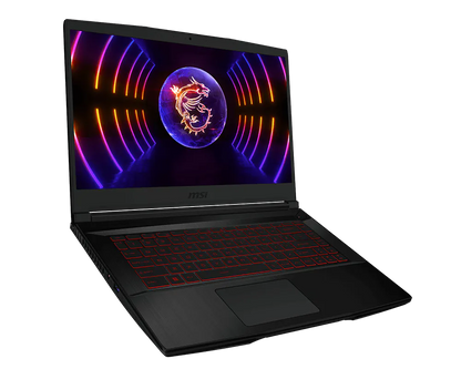 Laptop Gamer Msi Thin Gf63 12v / 15.6 Fhd 144hz / Intel Core I5 12450h Hasta 4.4 Ghz / Ddr4 8gb  / 512gb Ssd / Nvidia Rtx 4050 Gddr6 6gb / Win 11 Home / Teclado En Ingles