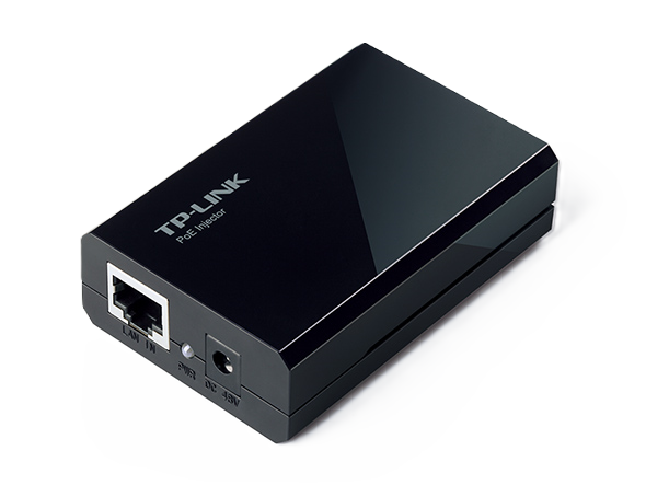 Adaptador Tp-link Poe150s Inyector Poe 100 Metros Max 15.4w 2 Rj45 Gigabit