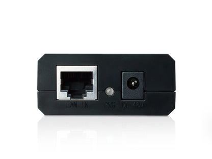 Adaptador Tp-link Poe150s Inyector Poe 100 Metros Max 15.4w 2 Rj45 Gigabit