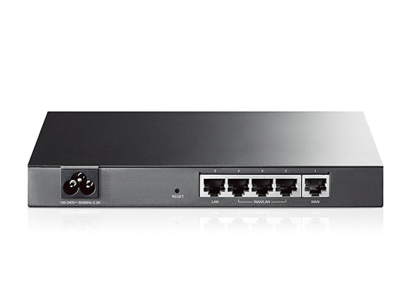 Router Balanceador De Carga Multi-wan, 1 Puerto Lan 10/100 Mbps, 1 Puerto Wan 10/100 Mbps, 3 Puertos Auto Configurables Lan/wan, Sesiones Concurrentes 10,000 Para Pequeña Oficina