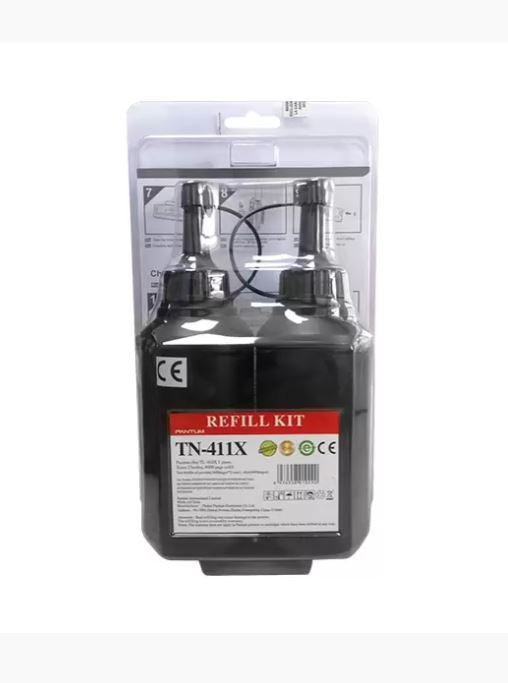 Recarga Pantum Tn-411x Negro, Rendimiento 6000 Paginas, Para Equipo M7310dw