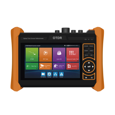 Tester Profesional Otdr Y Video | Fibra Óptica | Cámaras Ip | Cableado Y Redes| Pantalla 5.4" Táctil | Soporta 4k/8k | Hdmi/vga | Medidor Potencia Óptica | Alcance 150km | Localizador Fallos Vfl | Poe Integrado | Wifi | In