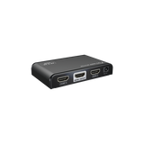 Divisor (splitter) Hdmi 4k De 1 Entrada A 2 Salidas / Soporta 4k×2k / Hdmi 2.0 /  Hdcp 2.2 / Hdmi 3d / Longitud Del Cable De Entrada ≤30m, Salida ≤25m / Divide 1 Entrada De Video Hdmi  A 2 Salidas De Video Hdmi (simultaneas).
