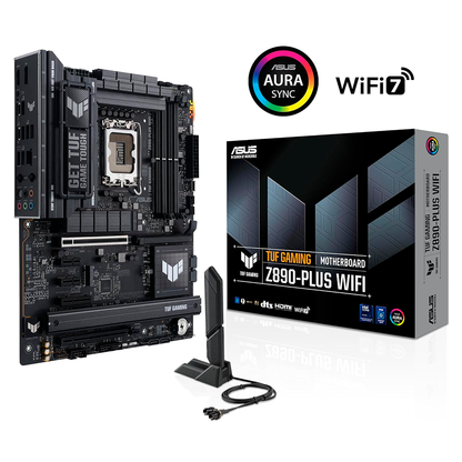 Mb Asus Z890 Intel S-1851 Serie 2/4x Ddr5 8600/dp/hdmi/m.2/6x Usb3.2/usb-c/wifi 7/bluetooth/atx/gama Alta/gamer