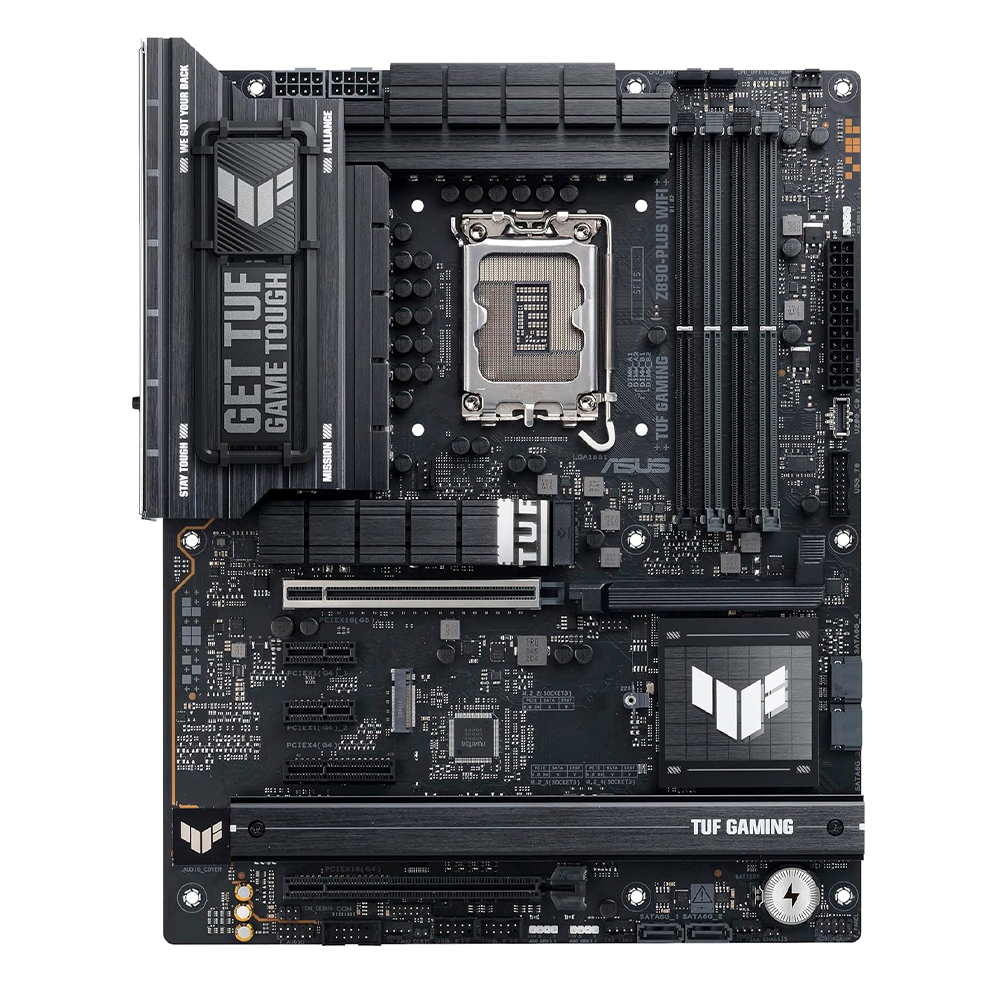 Mb Asus Z890 Intel S-1851 Serie 2/4x Ddr5 8600/dp/hdmi/m.2/6x Usb3.2/usb-c/wifi 7/bluetooth/atx/gama Alta/gamer