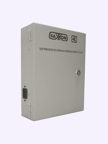 Fuentes De Energia/saxxon/psu1213d8h/fuente De Poder Profesional De 11 A 15 Vcd/ 13 Amperes/ Para 8 Camaras Hasta 4k/ 1.6 Amperes Por Canal/ Proteccin Contra Sobrecargas/ Filtro De Ruido Por Canal/