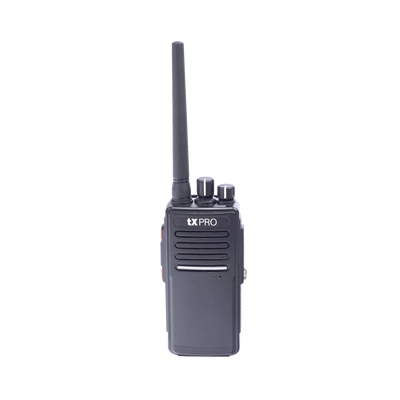 Radio Portátil Vhf 136-174 Mhz, Digital Dmr Y Analógico, 5 W, Incluye Antena, Batería, Cargador Y Clip, 16 Canales Preconfigurados