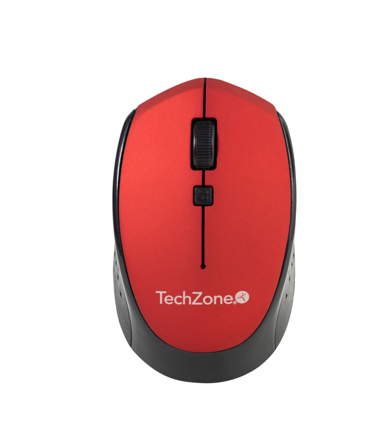Mouse Techzone Tz19mou01-inar Optico Nano Usb Botones Rojo
