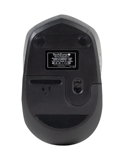 Mouse Techzone Tz19mou01-inar Optico Nano Usb Botones Rojo