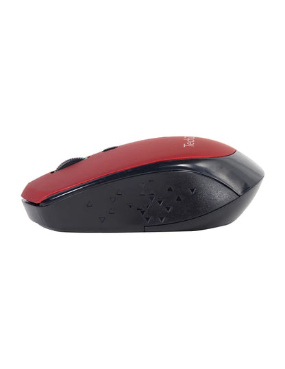 Mouse Techzone Tz19mou01-inar Optico Nano Usb Botones Rojo