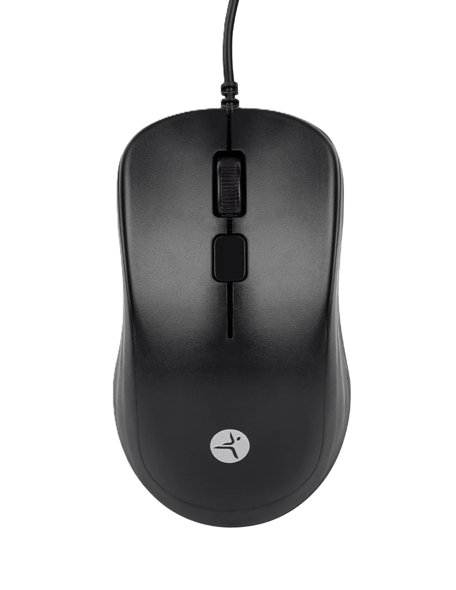 Mouse Alambrico Techzone Tzacmoa01 1200 Dpi  1.5 Mtrs Negro
