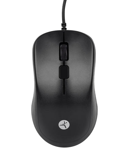 Mouse Alambrico Techzone Tzacmoa01 1200 Dpi  1.5 Mtrs Negro