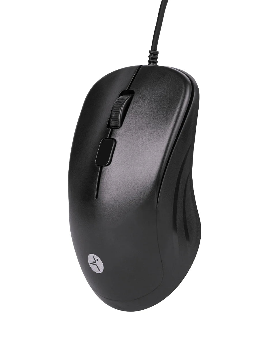 Mouse Alambrico Techzone Tzacmoa01 1200 Dpi  1.5 Mtrs Negro