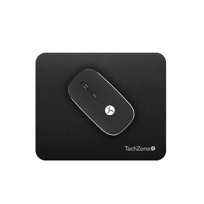 Mouse Techzone Tzacmoi30 Inalambrico Recargable 2.4ghz Hasta 1600 Dpi Negro
