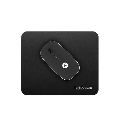 Mouse Techzone Tzacmoi30 Inalambrico Recargable 2.4ghz Hasta 1600 Dpi Negro
