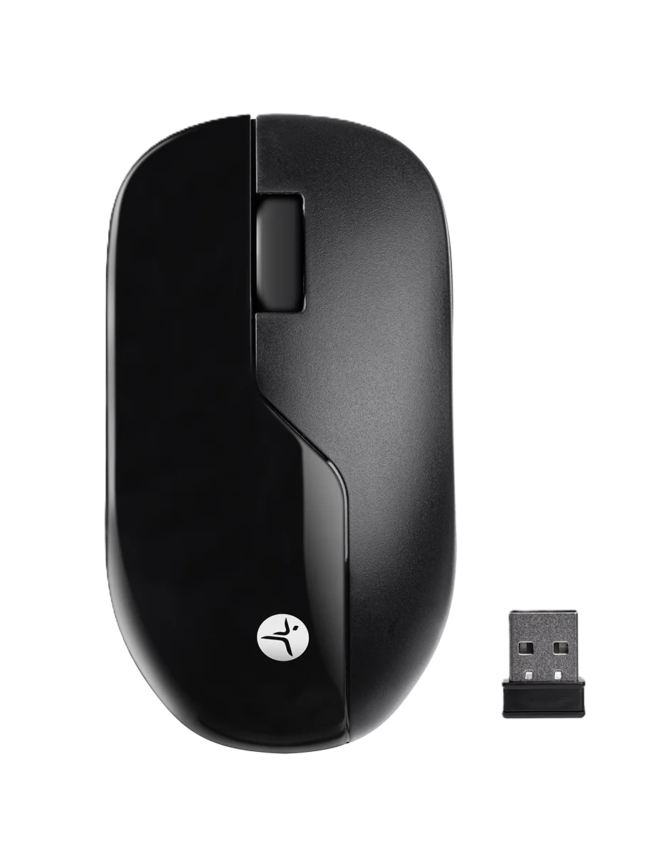 Mouse Techzone Tzacmoi50 Recargable Inalambrico Alta Presicion 1200 Dpi 2.4 Ghz Negro