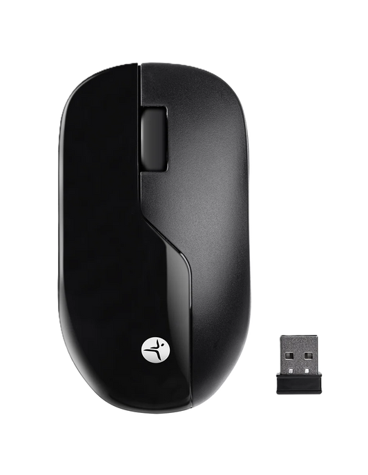 Mouse Techzone Tzacmoi50 Recargable Inalambrico Alta Presicion 1200 Dpi 2.4 Ghz Negro