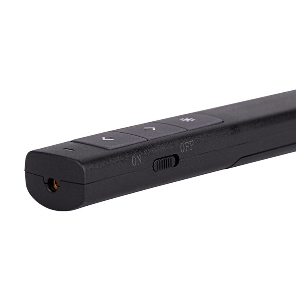 Presentador Techzone Tzapl03 Apuntador Laser Negro 50 Mts Usb