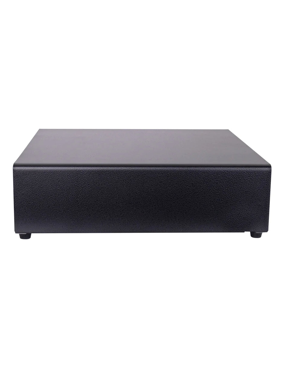 Cajon De Dinero Techzone  Tzbe4b8m90, Compartimento, 4 Billetes, 8 Monedas, Removible, Negro
