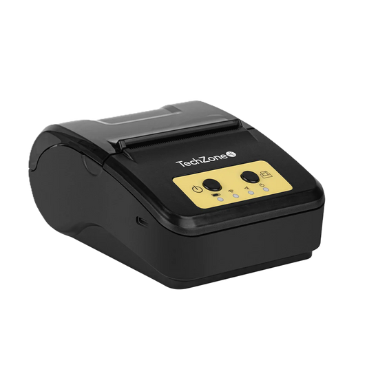Miniprinter Techzone Tzbep03, Termica, 58 Mm, Vel 80 Mm/s, 203 Dpi, Usb, Bluetooth 3.0, Corte Manual, 1 AÑo De Garantia