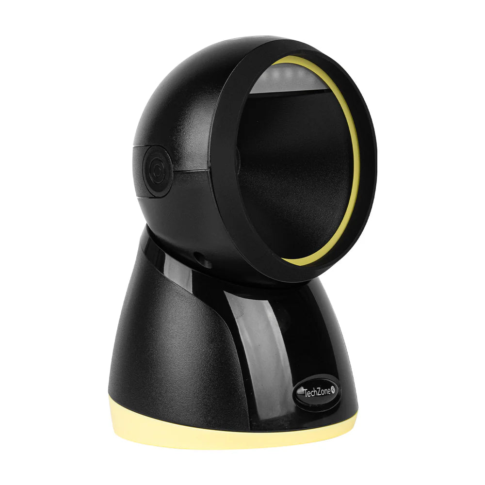 Lector De Codigo De Barras Techzone Tzbesc7330, Negro, Usb, 2d Fuente De Luz 640p (h) X 480p (v)