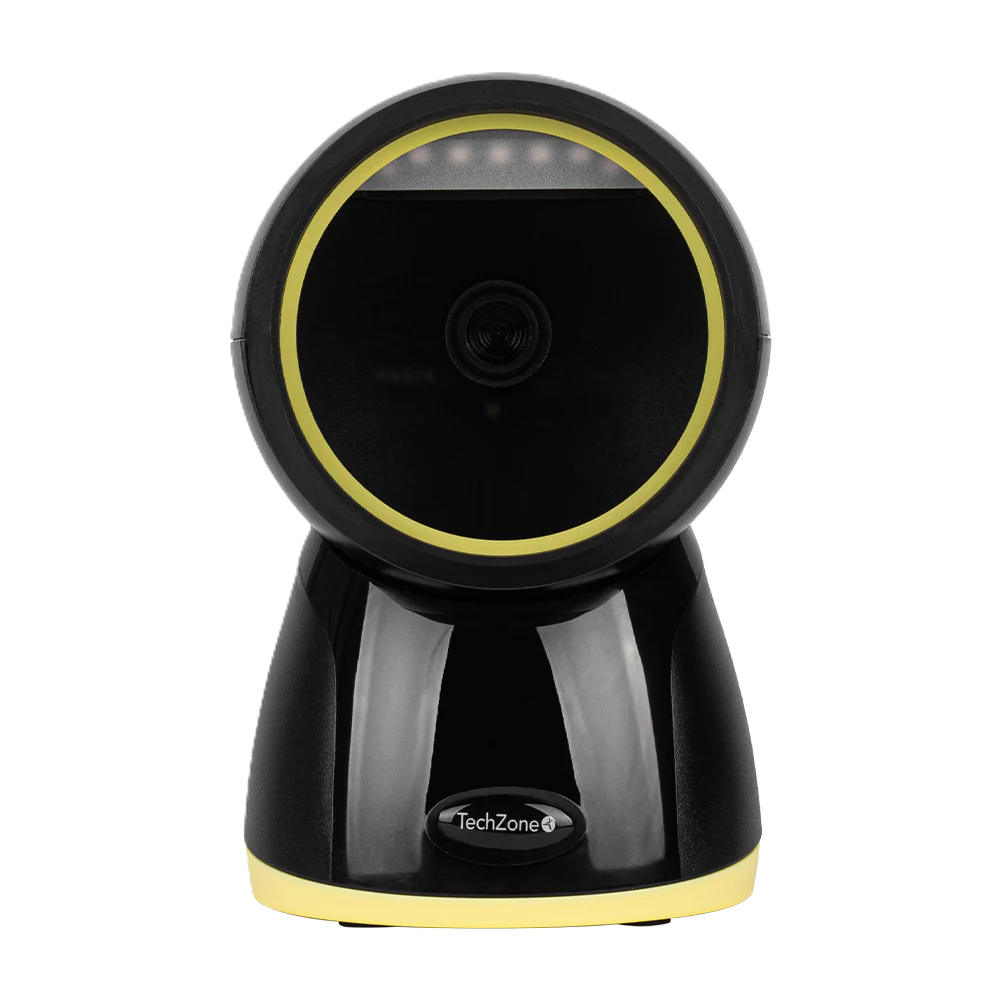 Lector De Codigo De Barras Techzone Tzbesc7330, Negro, Usb, 2d Fuente De Luz 640p (h) X 480p (v)
