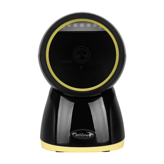 Lector De Codigo De Barras Techzone Tzbesc7330, Negro, Usb, 2d Fuente De Luz 640p (h) X 480p (v)
