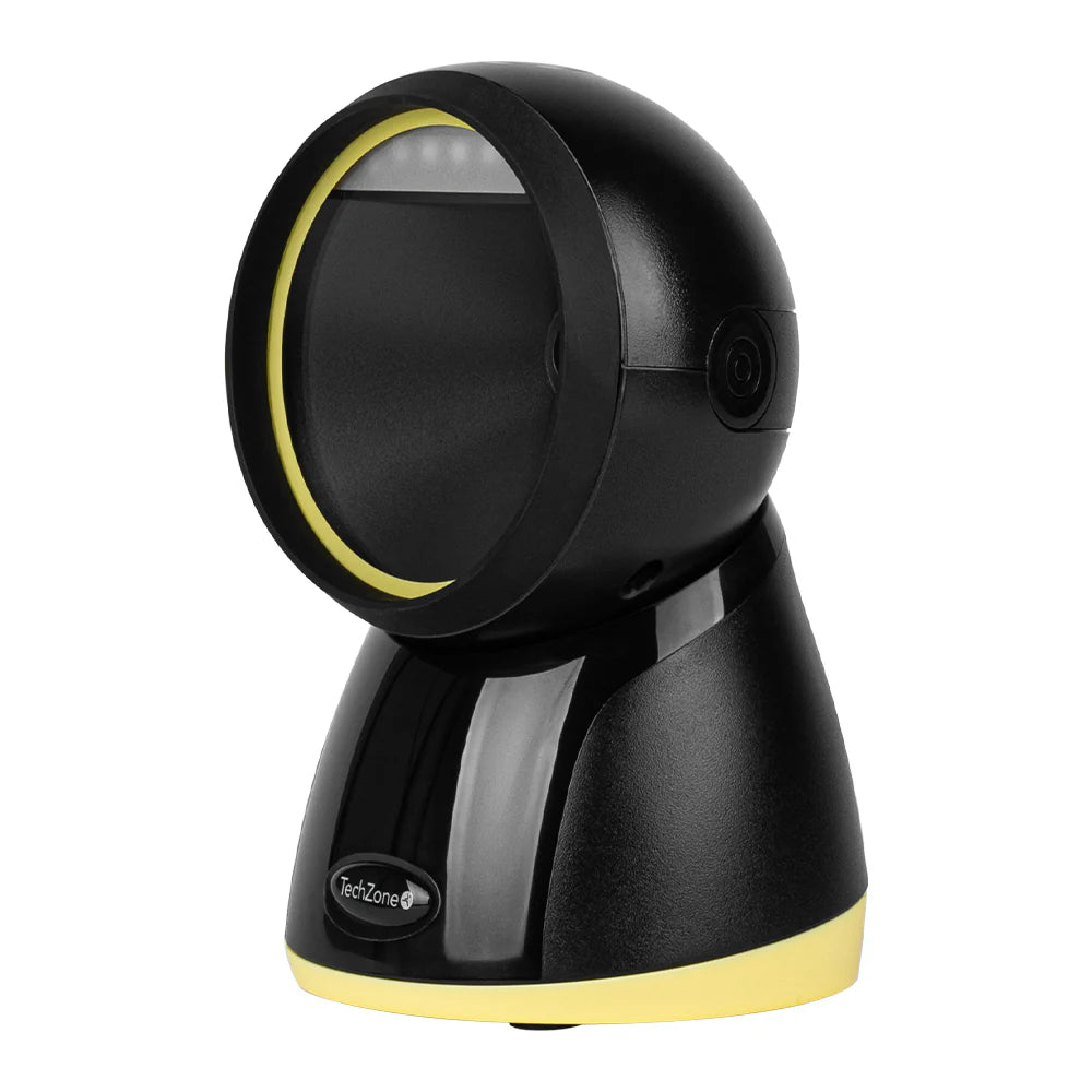 Lector De Codigo De Barras Techzone Tzbesc7330, Negro, Usb, 2d Fuente De Luz 640p (h) X 480p (v)