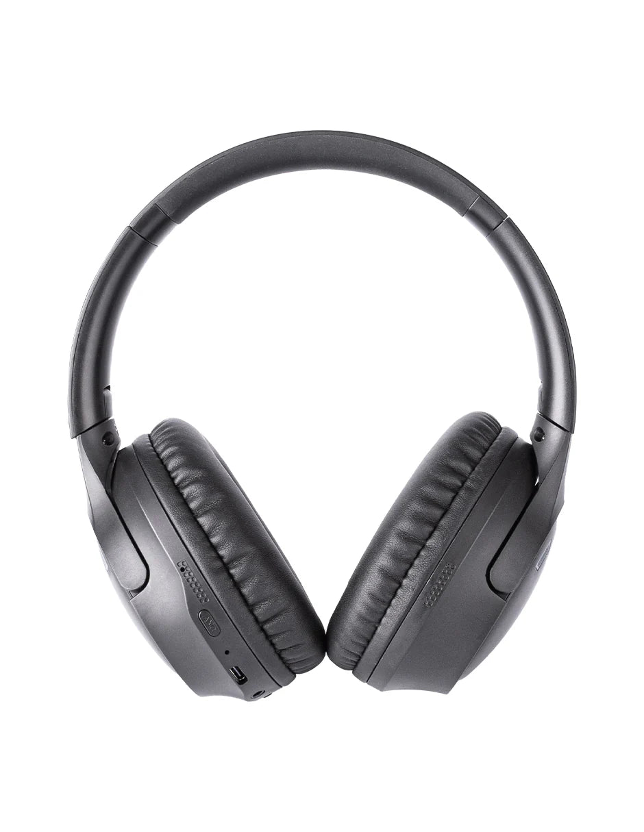 Diademas Anc Techzone Tzdj02 Cancelacion De Ruido Bluetooth 5.3 Microfono Integrado Color Negro