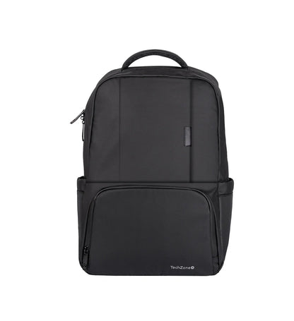 Mochila Backpack Tech Zone Wanted Negra Tzlbp05 Para Laptop De 15.6