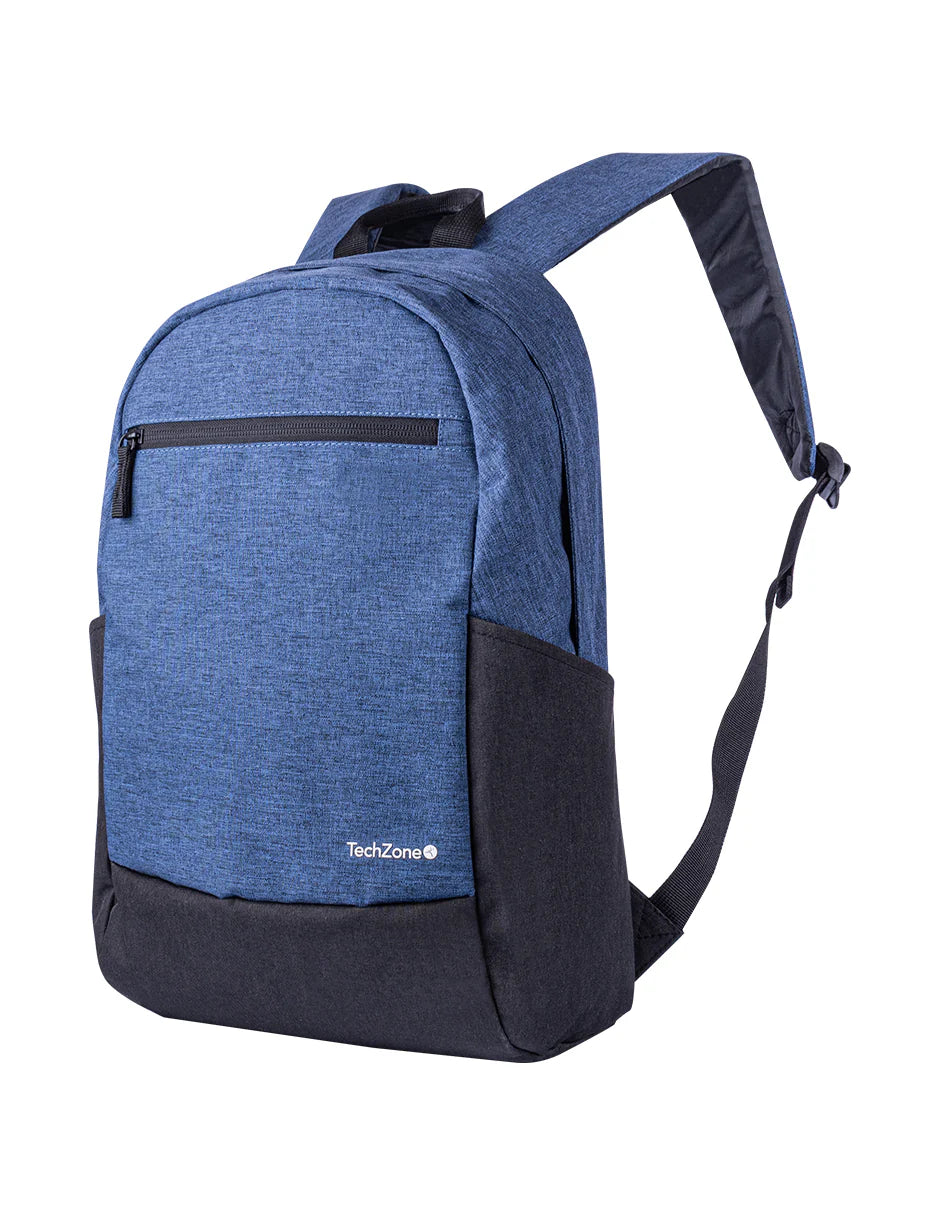 Mochila Backpack Tech Zone Azul Tzlbp16 Para Laptop De 15.6