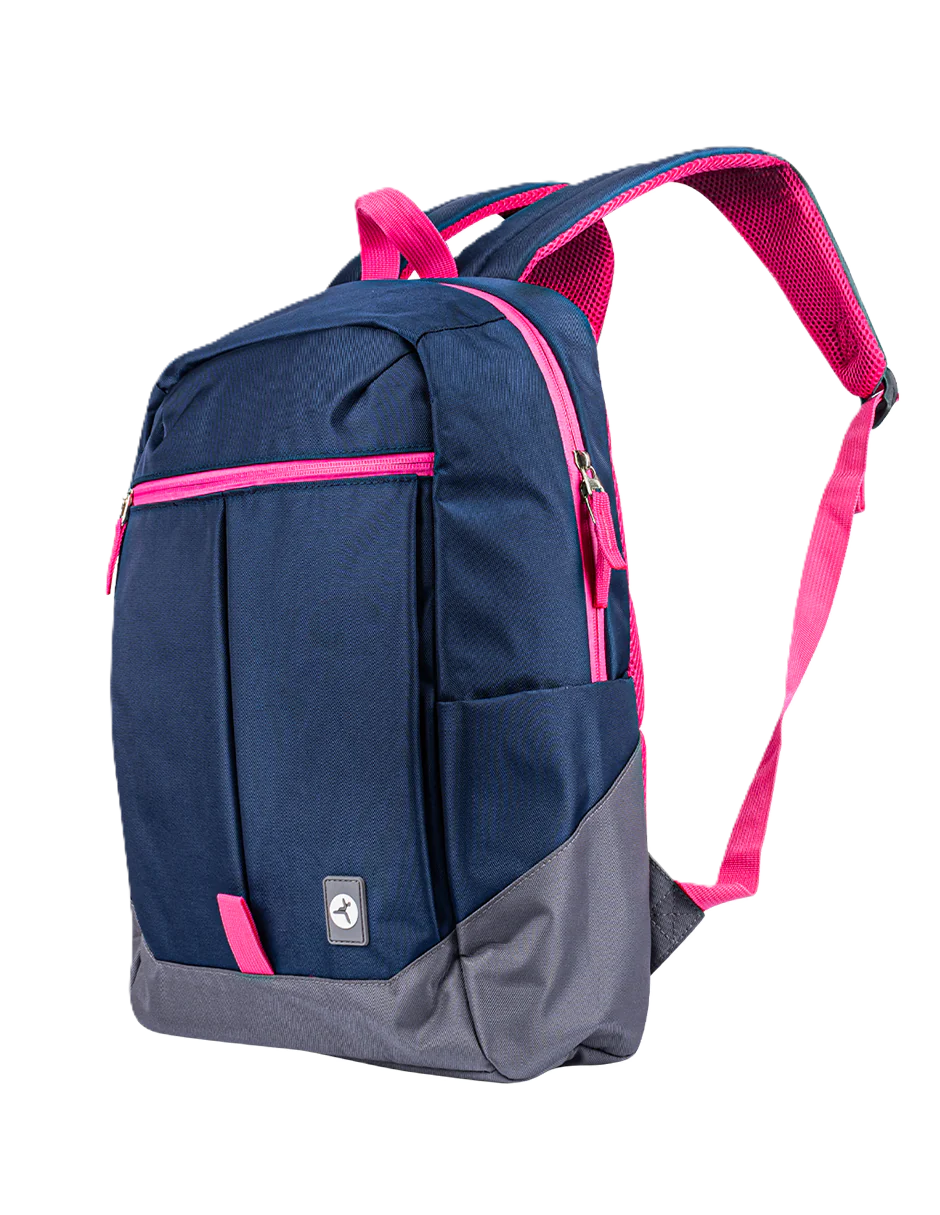 Mochila Backpack Tech Zone Rainbow Tzlbp26-a Para Laptop De 16 Azul