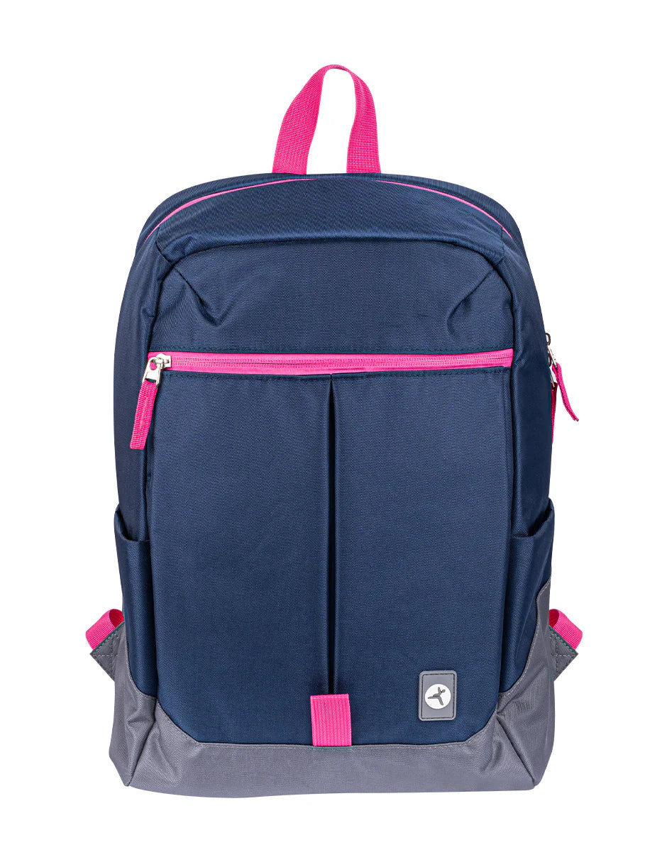 Mochila Backpack Tech Zone Rainbow Tzlbp26-a Para Laptop De 16 Azul