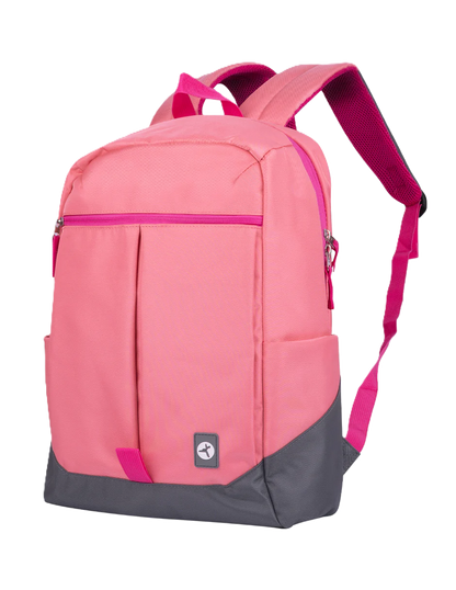 Mochila Backpack Tech Zone Rainbow Tzlbp26-r Para Laptop De 16 Rosa