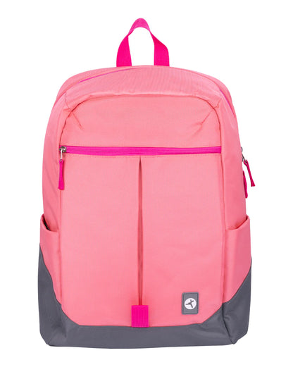 Mochila Backpack Tech Zone Rainbow Tzlbp26-r Para Laptop De 16 Rosa