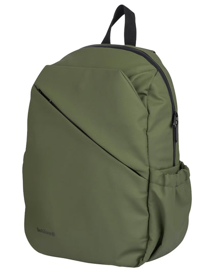 Mochila Backpack Tech Zone Style Tzlbp29-v Para Laptop De 16 Verde