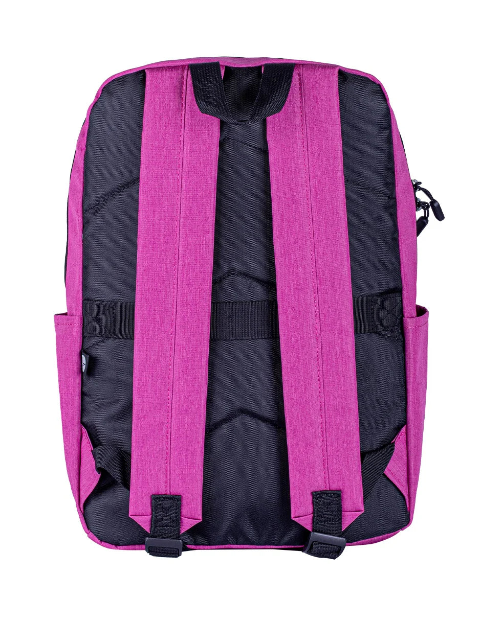 Mochila Backpack Techzone Classic  Tzlbp43015b-r  Para Laptop De 15.6 Rosa