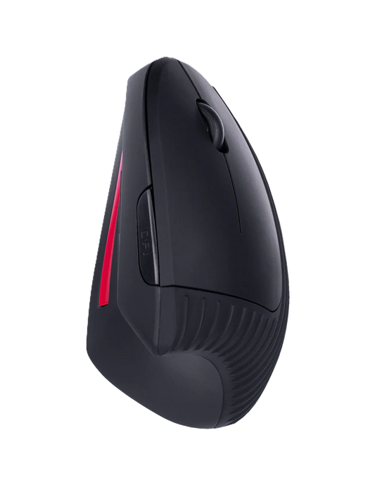 Mouse Techzone Tzmouina-06 Inalambrico Recargable Ergono 02 Vertical 2.4ghz Hasta 1600 Dpi