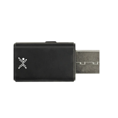 Transmisor Receptor De Audio Inalambrico Para Tv 2 En 1 Perfect Choice - Negro