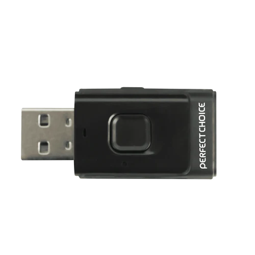 Transmisor Receptor De Audio Inalambrico Para Tv 2 En 1 Perfect Choice - Negro