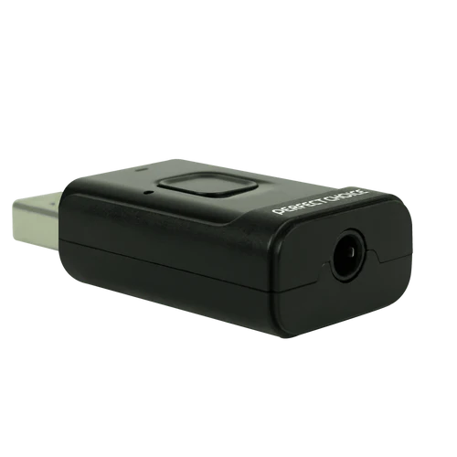 Transmisor Receptor De Audio Inalambrico Para Tv 2 En 1 Perfect Choice - Negro