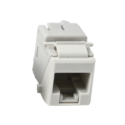 Jack Ultramax Cat6a, Utp, Tipo Keystone, Color Blanco, Punch Down