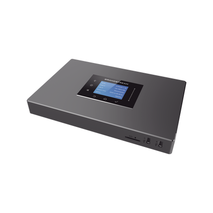 Conmutador Ip Grandstream Ucm6302a/ 2 Fxo 2 Fxs 500 Extensiones Sip 75 Llamadas Simultaneas Ruteador 3 Puertos Gigabit Montaje En Pared Y Escritorio Compatible Con Gdms Remote Connet