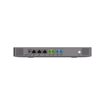 Conmutador Ip Grandstream Ucm6302a/ 2 Fxo 2 Fxs 500 Extensiones Sip 75 Llamadas Simultaneas Ruteador 3 Puertos Gigabit Montaje En Pared Y Escritorio Compatible Con Gdms Remote Connet