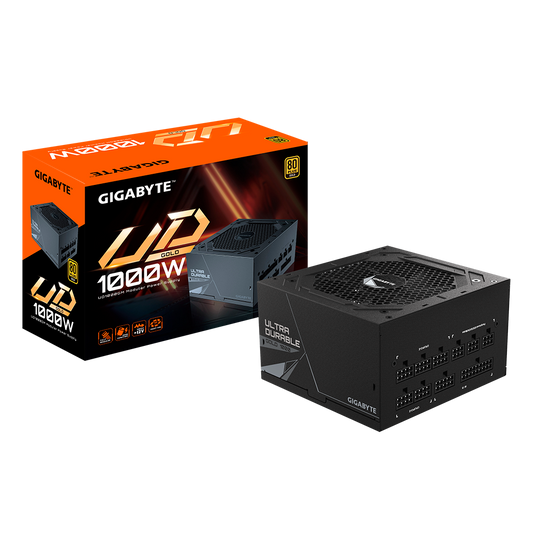 Fuente De Poder Gigabyte1000w/80 Plus Gold /negro/atx/modular
