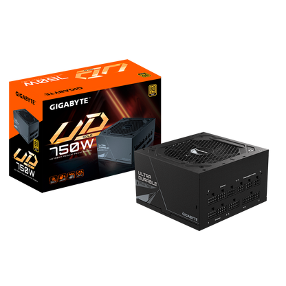 Fuente De Poder Gigabyte 750w/80 Plus Oro /negro/atx/modular