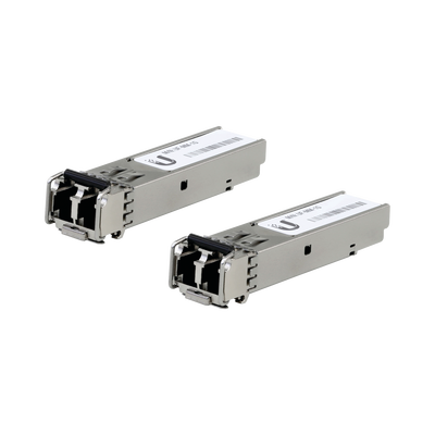 Ufiber Módulo Sfp, Transceptor Minigibic Multimodo 1.25 Gbps, Distancia 550m, Conectores Lc, Paquete De 2 Piezas